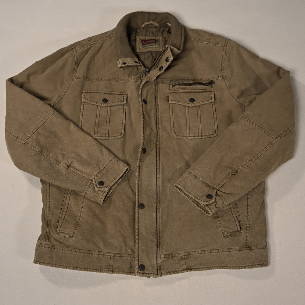 Levi's Tan Bomber Jacket